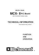 Предварительный просмотр 1 страницы Belmont MCX-II Technical Information