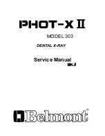 Предварительный просмотр 1 страницы Belmont Phot-X II 303 Service Manual