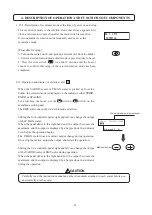 Предварительный просмотр 26 страницы Belmont SP-CLEO II Operating Instructions Manual