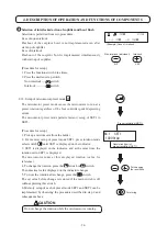 Предварительный просмотр 32 страницы Belmont SP-CLEO II Operating Instructions Manual