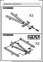 Preview for 9 page of Belnick Accent Table Assembly Instructions Manual