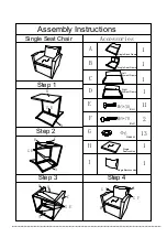 Preview for 4 page of Belnick BANDERA Series Assembly Instructions Manual