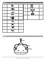 Предварительный просмотр 2 страницы Belnick LF-118P-T-GG Assembly Instructions