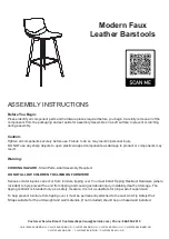 Belnick Modern Faux Assembly Instructions предпросмотр