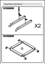 Предварительный просмотр 7 страницы Belnick ZG-035-GY-GG Assembly Instructions Manual