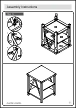 Предварительный просмотр 13 страницы Belnick ZG-035-GY-GG Assembly Instructions Manual