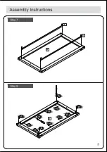 Предварительный просмотр 10 страницы Belnick ZG-037-GY-GG Assembly Instructions Manual