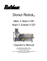 Preview for 3 page of Belshaw Brothers 22650 Operator'S Manual