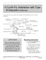 Предварительный просмотр 22 страницы Belshaw Brothers 616B Operator’S Manual, Technical Supplement, Parts And Electrical Diagrams