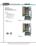 Предварительный просмотр 1 страницы Belshaw Brothers Adamatic BX10-C Features & Dimensions