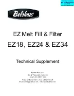 Preview for 15 page of Belshaw Brothers EZ18 Operator'S Manual And Technical Supplement