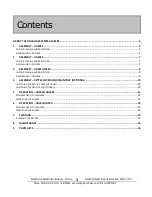 Preview for 3 page of Belshaw Brothers HG18C Operator’S Manual, Technical Supplement, Parts And Electrical Diagrams