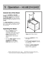 Preview for 13 page of Belshaw Brothers HG18C Operator’S Manual, Technical Supplement, Parts And Electrical Diagrams