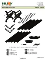 Preview for 1 page of Belson Outdoors CBPB-6A1B-BK Instruction Sheet