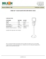 Belson Outdoors MINISAN MSN01-1000 Instruction Sheet предпросмотр