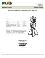 Belson Outdoors SANISTAND Instruction Sheet preview