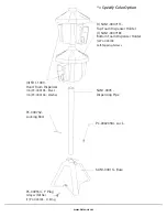 Предварительный просмотр 2 страницы Belson Outdoors SANISTAND Instruction Sheet