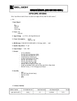 Предварительный просмотр 4 страницы Belson BSV-4251 Service Manual