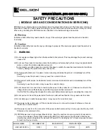 Preview for 49 page of Belson BSV-4251 Service Manual