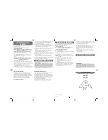 Preview for 2 page of Belson HU-1200S Use And Care Book