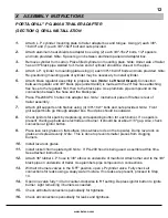 Предварительный просмотр 14 страницы Belson MOBILE-II Instruction Sheet