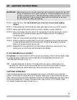 Preview for 9 page of Belson PORTA-GRILL II Assembly, Operating & Maintenance Instructions