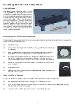 Предварительный просмотр 3 страницы Beltane Stoves Chew Multi-fuel Operation And Installation Manual