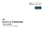 Preview for 1 page of Beltone Celebrate XC User Manual