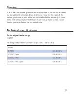 Preview for 23 page of Beltone IDT62D Instructions For Use Manual