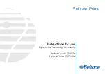 Beltone Prime PR05-M Instructions For Use Manual preview