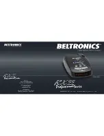 Beltronics BEL Pro RX55 Owner'S Manual preview