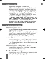 Preview for 2 page of Beltronics E936CS Operating Instructions Manual