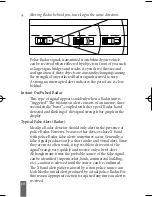 Предварительный просмотр 16 страницы Beltronics E936CS Operating Instructions Manual