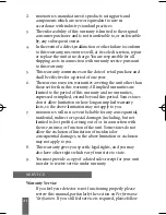 Preview for 21 page of Beltronics E936CS Operating Instructions Manual