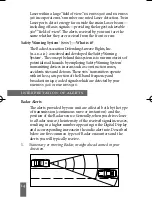 Preview for 14 page of Beltronics Express 916 Operating Instructions Manual