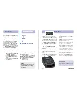 Предварительный просмотр 2 страницы Beltronics Pro200 Professional series Owner'S Manual