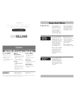 Preview for 1 page of Beltronics Shifter ZR4 Installation Manual