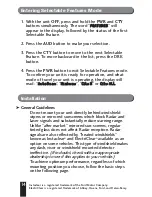 Preview for 15 page of Beltronics V940 Operating Instructions Manual