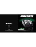 Предварительный просмотр 1 страницы Beltronics V955 Owner'S Manual