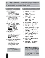 Preview for 4 page of Beltronics V990 Operating Instructions Manual