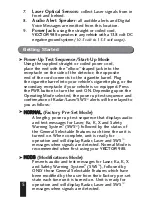 Preview for 7 page of Beltronics Vector 985 Operating Instructions Manual