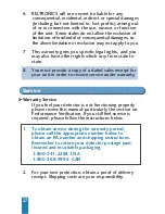 Preview for 29 page of Beltronics Vector 985 Operating Instructions Manual