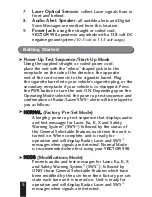 Preview for 7 page of Beltronics Vector 990 Operating Instructions Manual