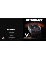 Preview for 1 page of Beltronics Vector V6 Owner'S Manual