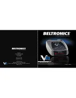 Preview for 1 page of Beltronics Vector V8 Owner'S Manual