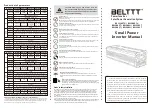 Предварительный просмотр 1 страницы BELTTT BEL150XTU Manual