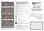 BELTTT BEM1000L Manual предпросмотр