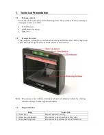 Предварительный просмотр 6 страницы Bematech I-3200 User Manual