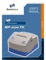 Preview for 1 page of Bematech MP-2100 TH User Manual