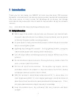 Preview for 3 page of Bematech SB9015T User Manual